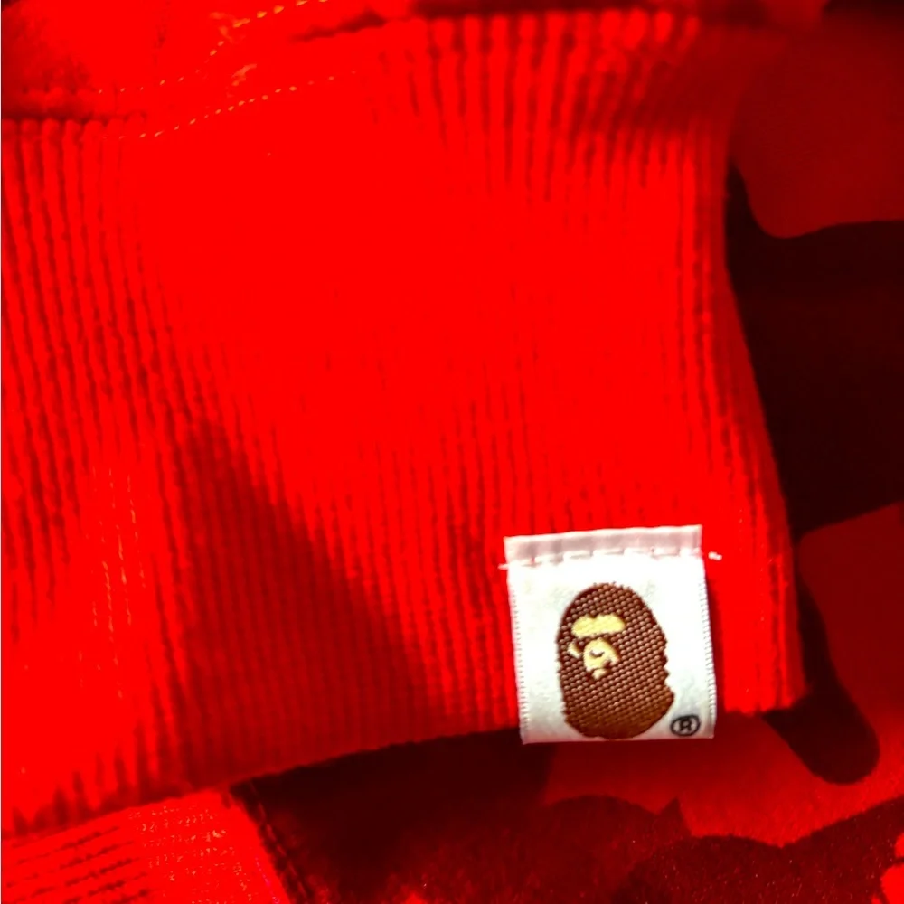 Bathing Ape College Camo “Red” Crewneck - Picture 4 of 5